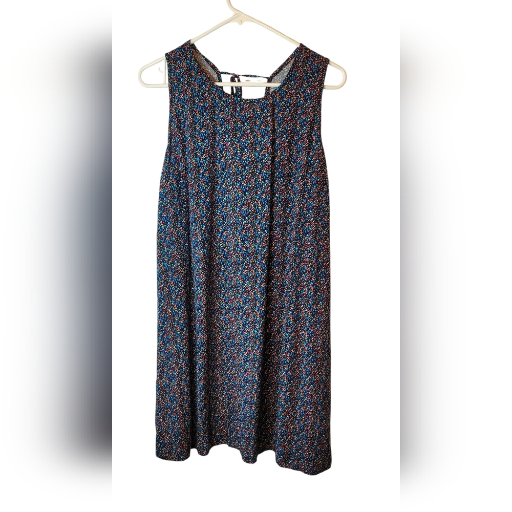 Gap Elegant Blue Sleeveless Dress - Picture 13 of 16